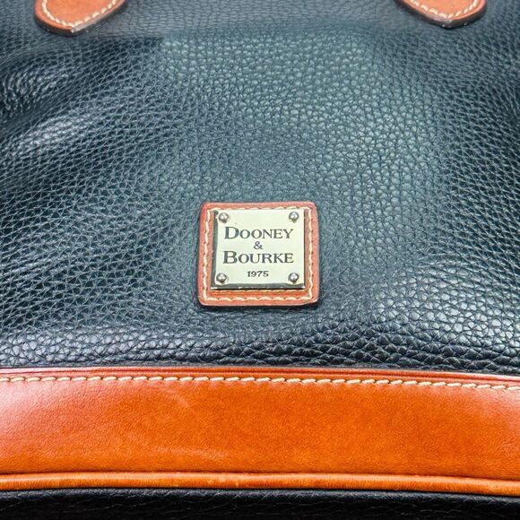 Dooney & Bourke Pebble Grain Zip Zip Satchel - 11” x 9.5” x 5” - Picture 8 of 10